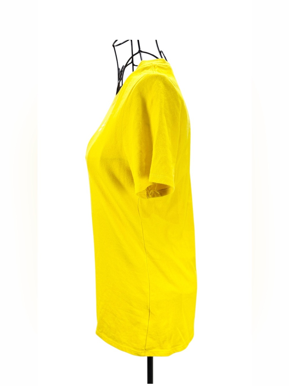 Nike Women's Bright Yellow Short-Sleeve Dri-FIT Tee - Picture 2 of 7
